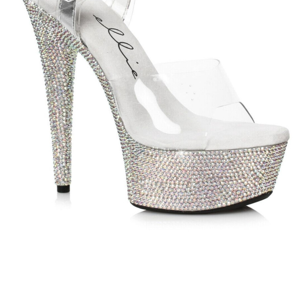 Ellie Rhinestone Heels